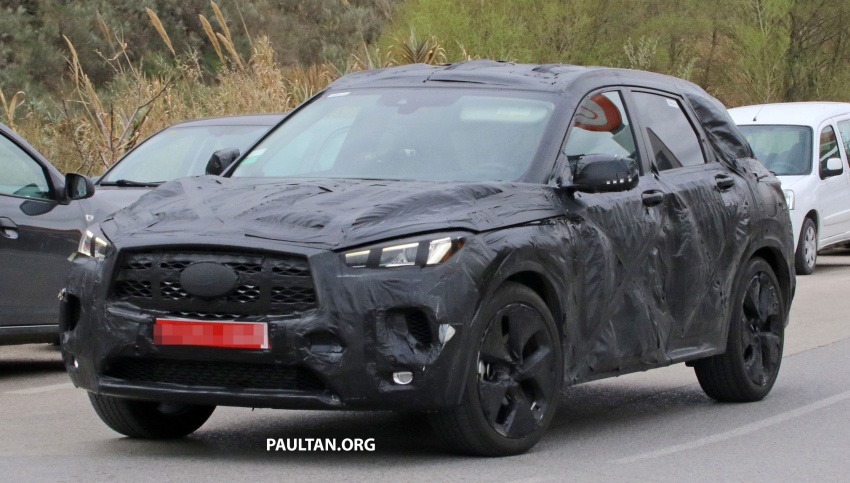 SPYSHOTS: Next-gen Infiniti QX50 spotted once more 634955