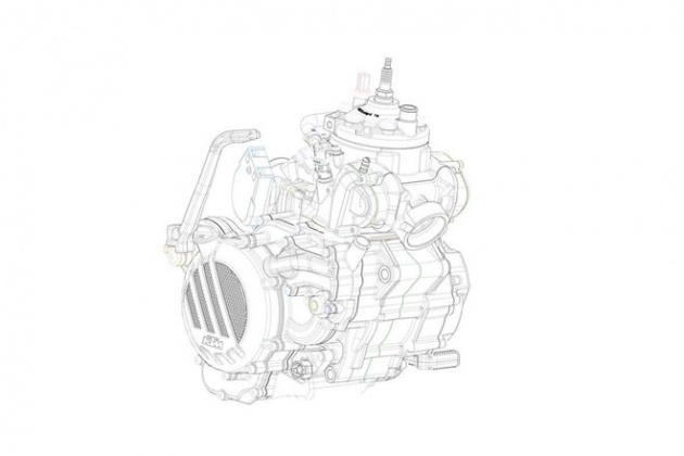 KTM akan keluarkan model enduro berenjin dua lejang suntikan bahan api, pengenalan pada bulan Mei 2017