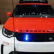 Land Rover Project Hero – Discovery untuk Palang Merah lengkap dengan dron di atas bumbung