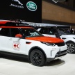 Land Rover reveals Project Hero at Geneva show – Discovery with roof-mounted drone for the Red Cross