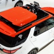 Land Rover reveals Project Hero at Geneva show – Discovery with roof-mounted drone for the Red Cross