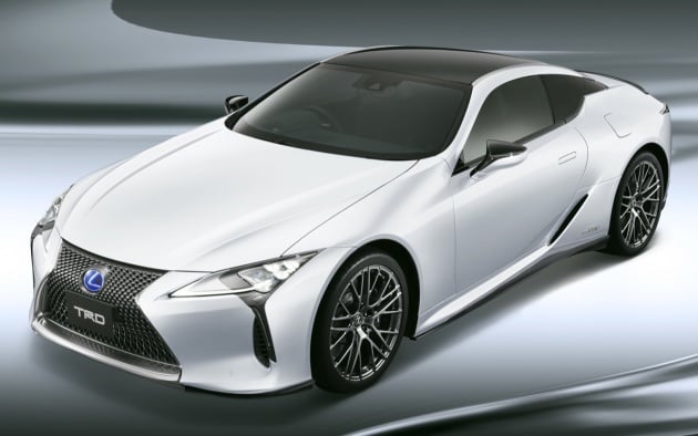 Lexus LC gains TRD exterior upgrades – wheels, aero