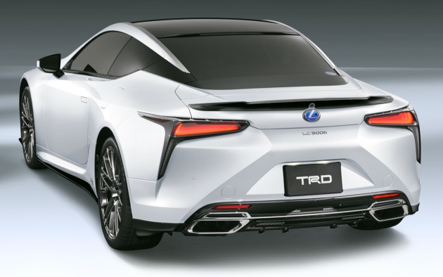 Lexus LC gains TRD exterior upgrades – wheels, aero
