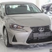 2017 Lexus IS facelift range arrives in Malaysia; 200t and 300h, from RM298k – up to RM40k less than before