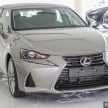 Lexus IS facelift kini di M’sia – 4 varian, dari RM298k, varian hibrid IS 300h kini hingga RM40k lebih murah