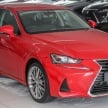 Lexus IS facelift kini di M’sia – 4 varian, dari RM298k, varian hibrid IS 300h kini hingga RM40k lebih murah