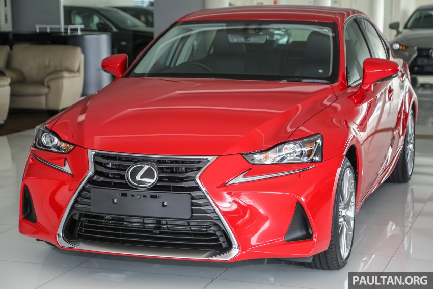 Lexus IS facelift kini di M’sia – 4 varian, dari RM298k, varian hibrid IS 300h kini hingga RM40k lebih murah 624012