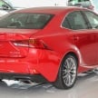 Lexus IS facelift kini di M’sia – 4 varian, dari RM298k, varian hibrid IS 300h kini hingga RM40k lebih murah