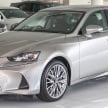 Lexus IS facelift kini di M’sia – 4 varian, dari RM298k, varian hibrid IS 300h kini hingga RM40k lebih murah