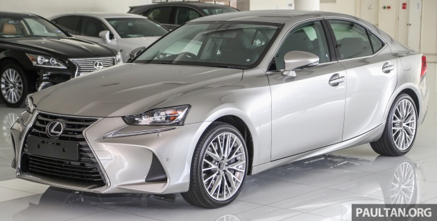 Lexus IS facelift kini di M’sia – 4 varian, dari RM298k, varian hibrid IS 300h kini hingga RM40k lebih murah