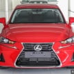 Lexus IS facelift kini di M’sia – 4 varian, dari RM298k, varian hibrid IS 300h kini hingga RM40k lebih murah