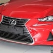 Lexus IS facelift kini di M’sia – 4 varian, dari RM298k, varian hibrid IS 300h kini hingga RM40k lebih murah