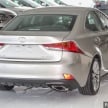 Lexus IS facelift kini di M’sia – 4 varian, dari RM298k, varian hibrid IS 300h kini hingga RM40k lebih murah