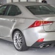 Lexus IS facelift kini di M’sia – 4 varian, dari RM298k, varian hibrid IS 300h kini hingga RM40k lebih murah