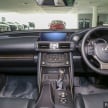 Lexus IS facelift kini di M’sia – 4 varian, dari RM298k, varian hibrid IS 300h kini hingga RM40k lebih murah