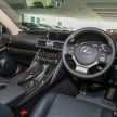 Lexus IS facelift kini di M’sia – 4 varian, dari RM298k, varian hibrid IS 300h kini hingga RM40k lebih murah