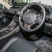 Lexus IS facelift kini di M’sia – 4 varian, dari RM298k, varian hibrid IS 300h kini hingga RM40k lebih murah