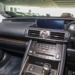 Lexus IS facelift kini di M’sia – 4 varian, dari RM298k, varian hibrid IS 300h kini hingga RM40k lebih murah