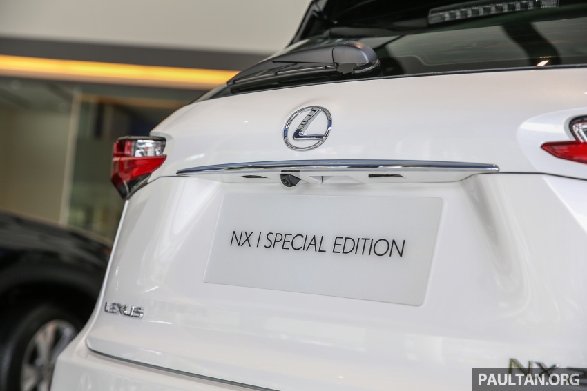Lexus NX 200t range updated for MY2017 – Special Edition with blacked-out trim introduced 623904