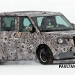 SPYSHOTS: Next London Taxi spotted winter testing