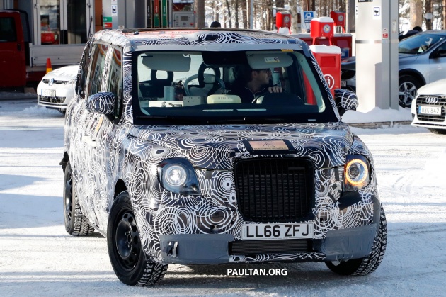 SPYSHOT: Teksi London baharu elektrik sepenuhnya rekaan Geely sedang jalani ujian musim sejuk