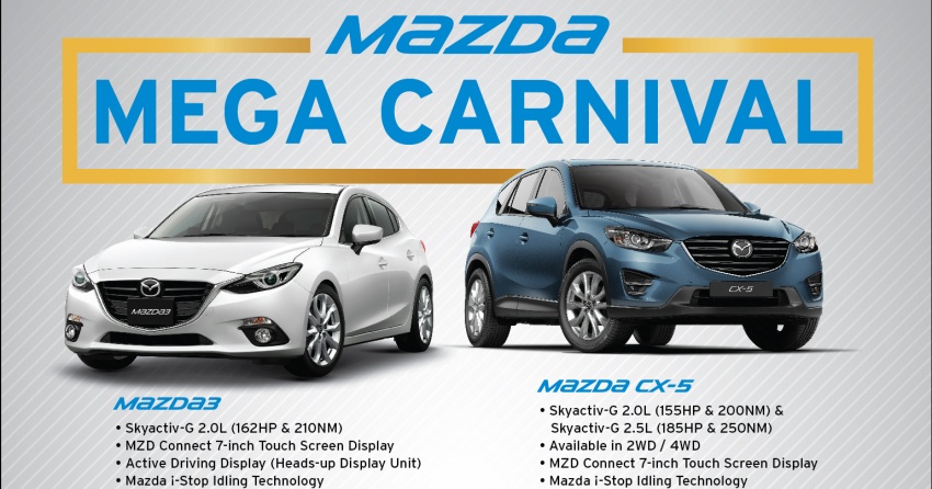 Mazda Mega Carnival – Mazda 3 now from RM99,000 634490