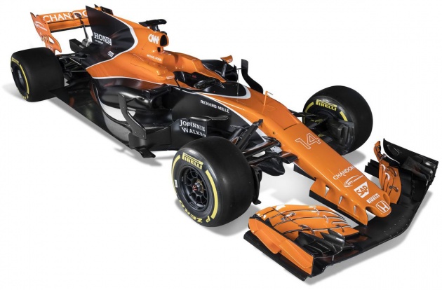 McLaren-Honda shows its 2017 F1 car – the MCL32