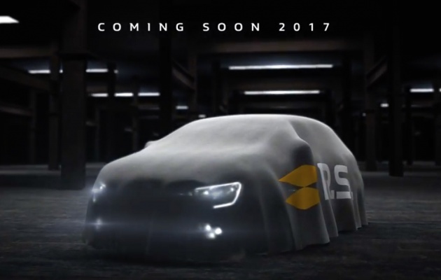 Renault Sport tunjuk teaser Megane RS 2018