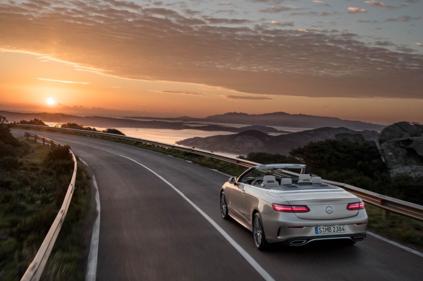 New Mercedes-Benz E-Class Cabriolet unveiled – fabric soft top, more space for rear occupants 622825