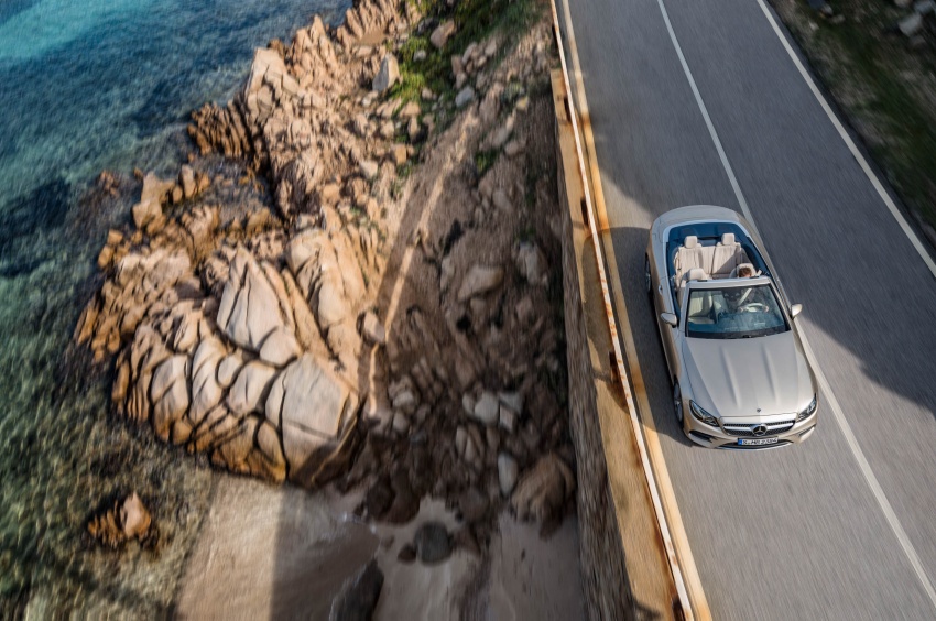 New Mercedes-Benz E-Class Cabriolet unveiled – fabric soft top, more space for rear occupants 622830