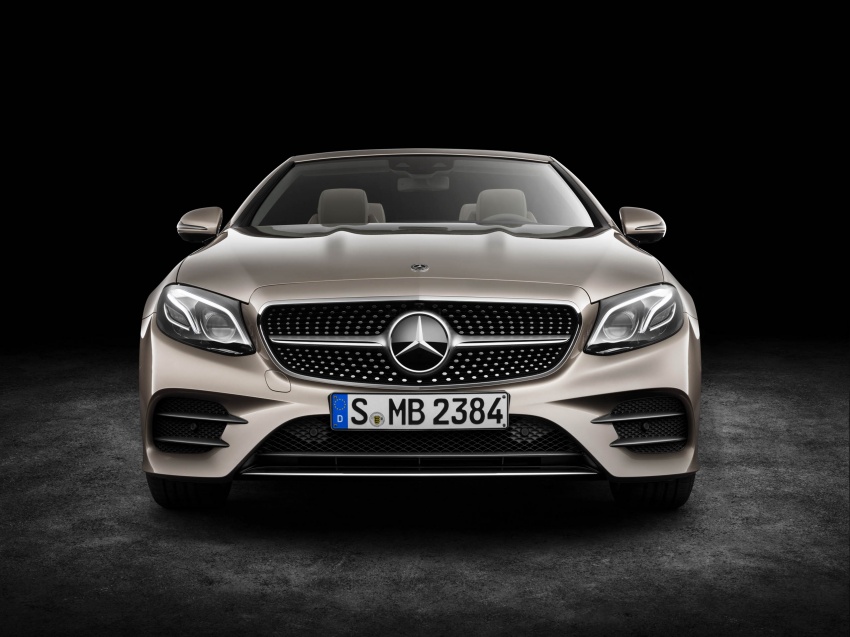 New Mercedes-Benz E-Class Cabriolet unveiled – fabric soft top, more space for rear occupants 622797