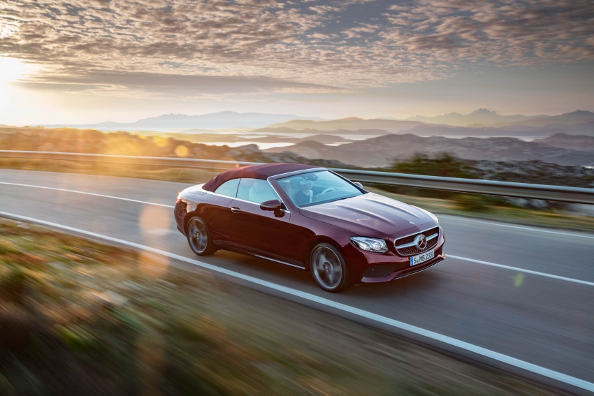 New Mercedes-Benz E-Class Cabriolet unveiled – fabric soft top, more space for rear occupants 622836