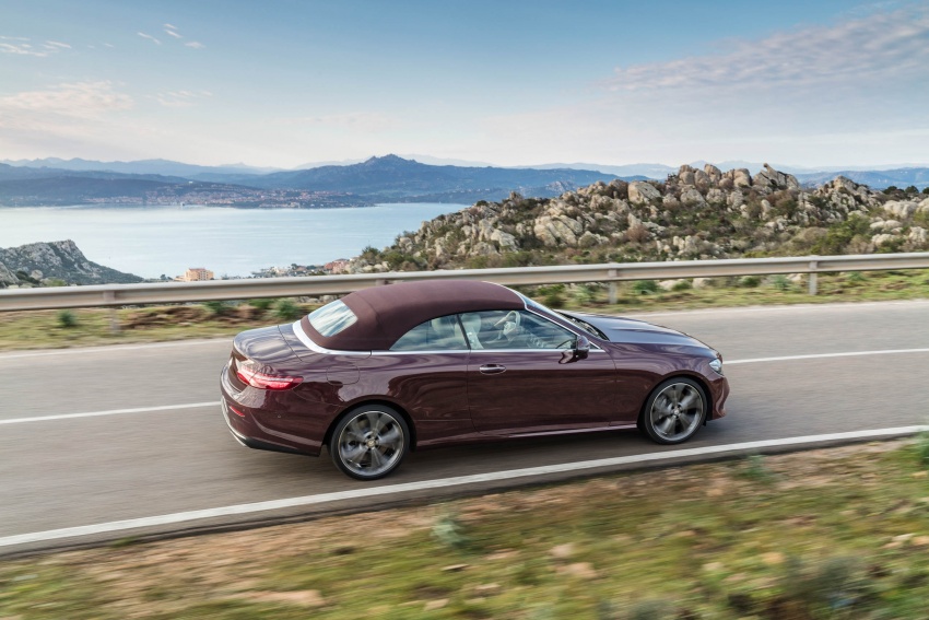 New Mercedes-Benz E-Class Cabriolet unveiled – fabric soft top, more space for rear occupants 622844