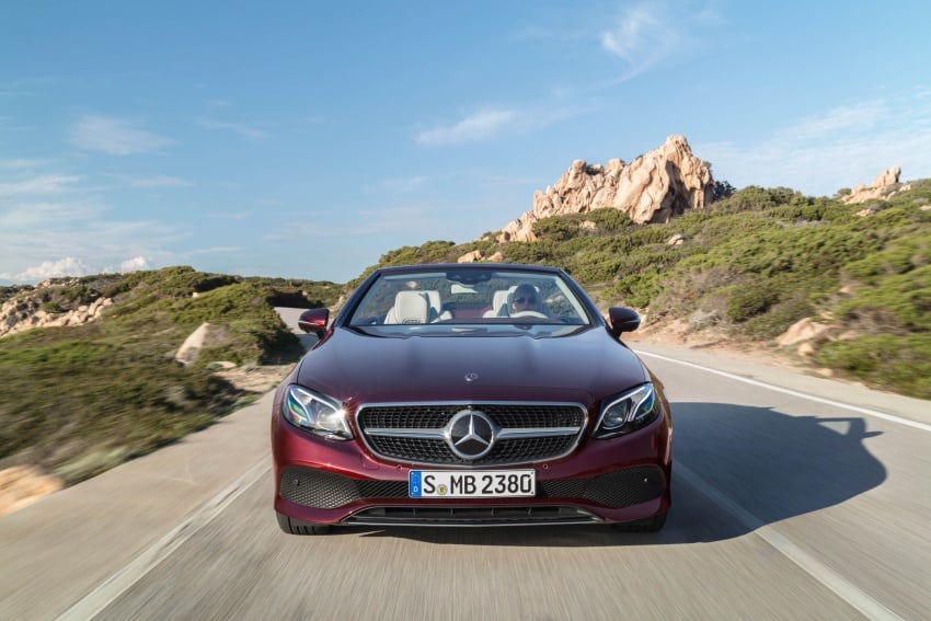 New Mercedes-Benz E-Class Cabriolet unveiled – fabric soft top, more space for rear occupants 622851