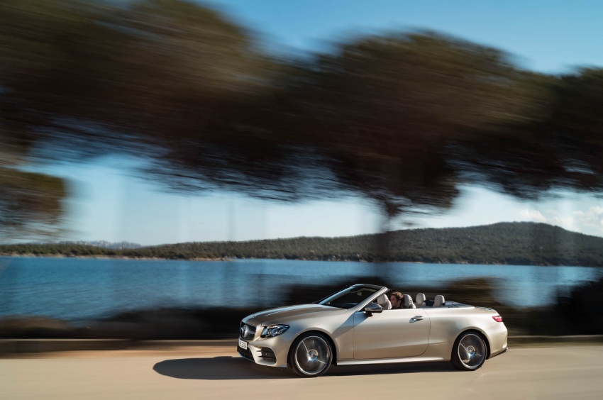 New Mercedes-Benz E-Class Cabriolet unveiled – fabric soft top, more space for rear occupants 622859