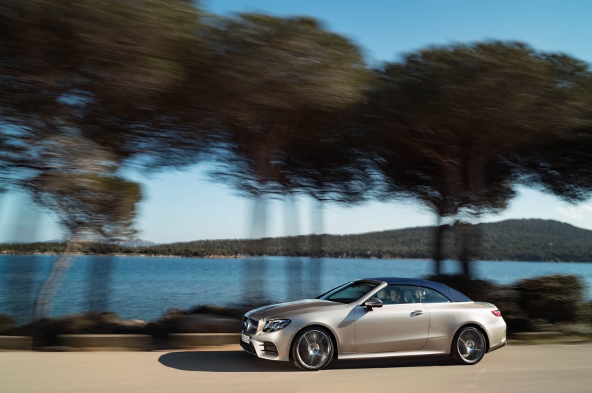 New Mercedes-Benz E-Class Cabriolet unveiled – fabric soft top, more space for rear occupants 622860
