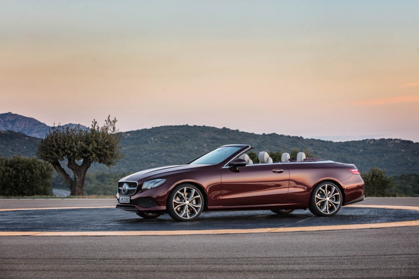New Mercedes-Benz E-Class Cabriolet unveiled – fabric soft top, more space for rear occupants 622875