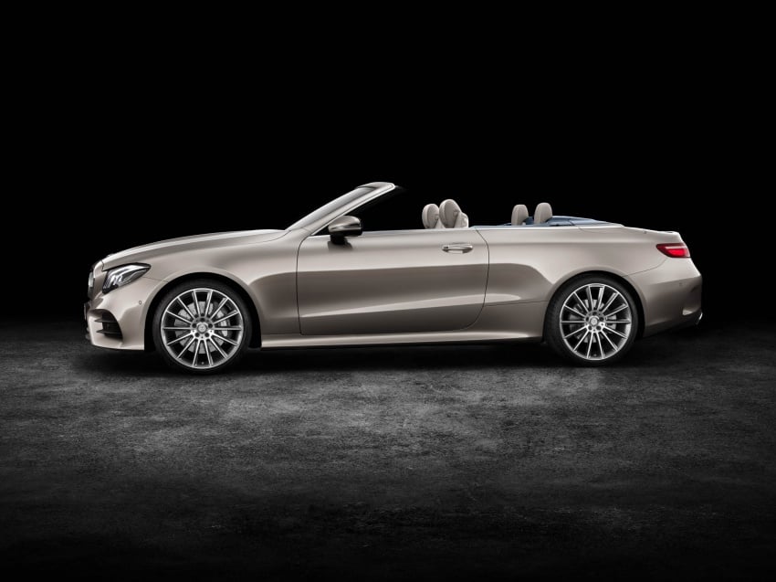 New Mercedes-Benz E-Class Cabriolet unveiled – fabric soft top, more space for rear occupants 622803