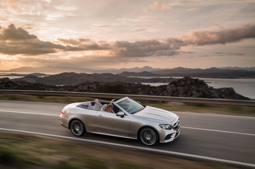 New Mercedes-Benz E-Class Cabriolet unveiled – fabric soft top, more space for rear occupants 622887