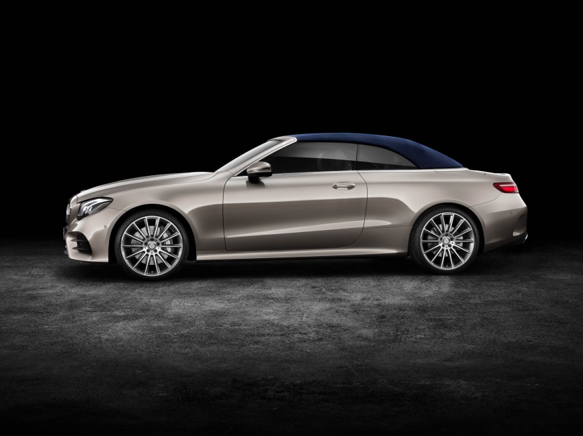 New Mercedes-Benz E-Class Cabriolet unveiled – fabric soft top, more space for rear occupants 622805