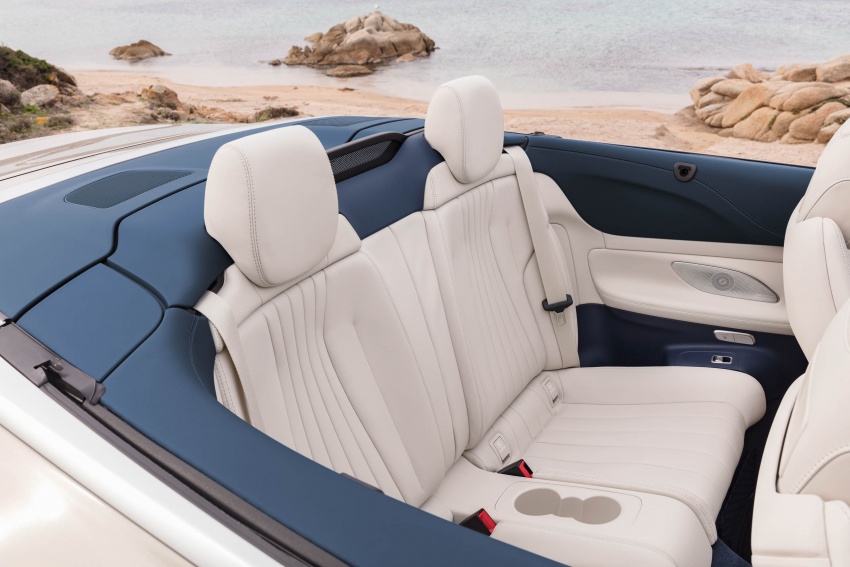 New Mercedes-Benz E-Class Cabriolet unveiled – fabric soft top, more space for rear occupants 622892