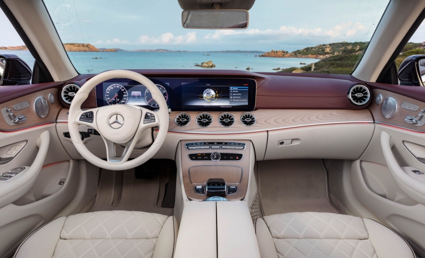New Mercedes-Benz E-Class Cabriolet unveiled – fabric soft top, more space for rear occupants 622900