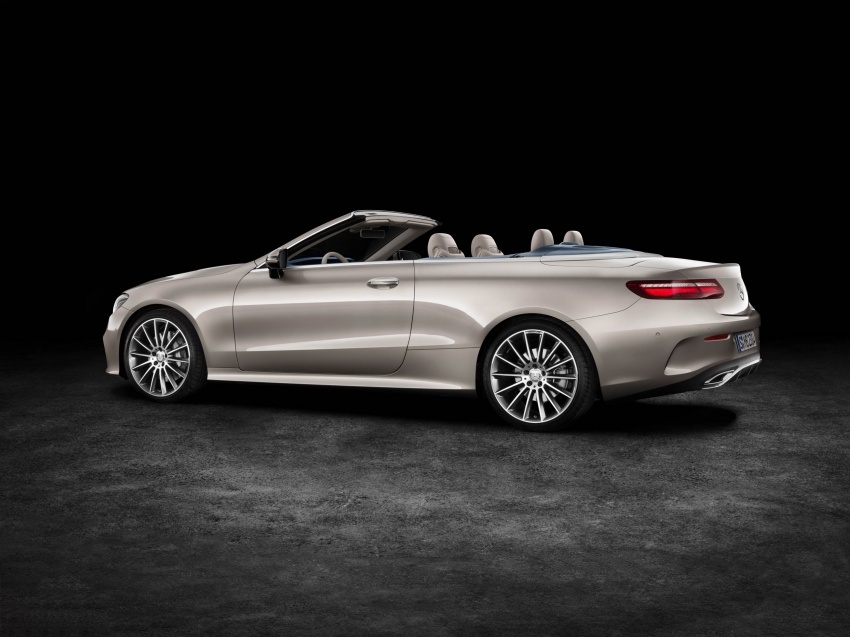 New Mercedes-Benz E-Class Cabriolet unveiled – fabric soft top, more space for rear occupants 622808