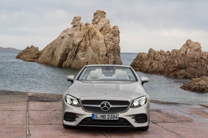 New Mercedes-Benz E-Class Cabriolet unveiled – fabric soft top, more space for rear occupants 622903