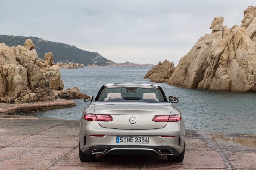 New Mercedes-Benz E-Class Cabriolet unveiled – fabric soft top, more space for rear occupants 622904