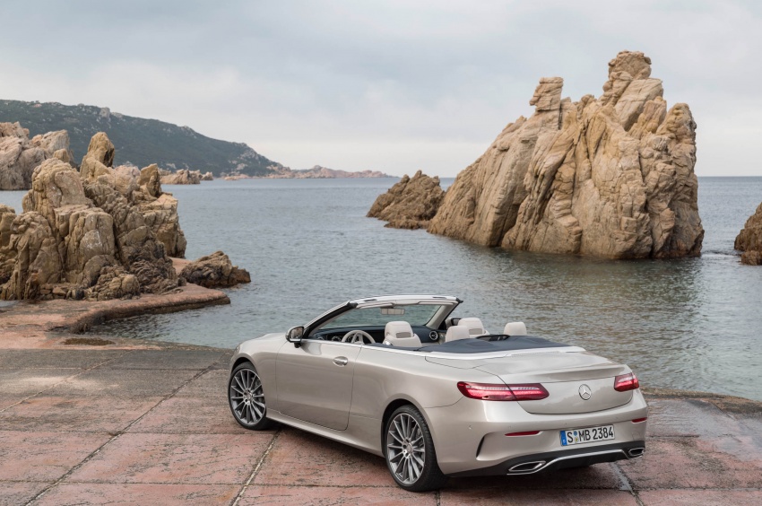 New Mercedes-Benz E-Class Cabriolet unveiled – fabric soft top, more space for rear occupants 622905
