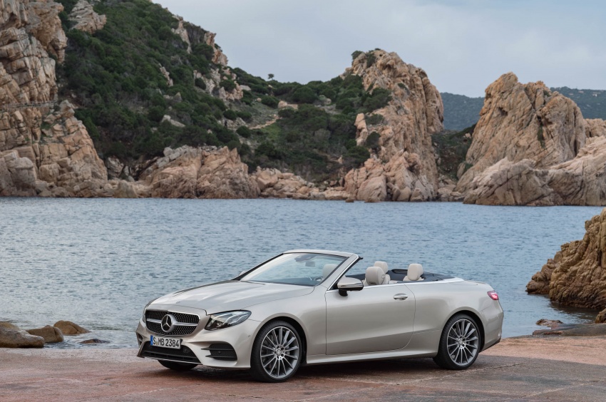 New Mercedes-Benz E-Class Cabriolet unveiled – fabric soft top, more space for rear occupants 622907