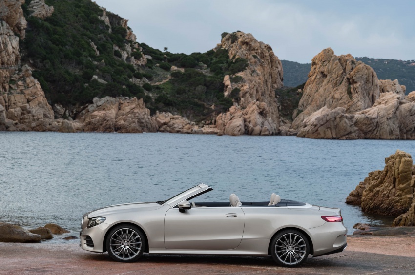 New Mercedes-Benz E-Class Cabriolet unveiled – fabric soft top, more space for rear occupants 622908