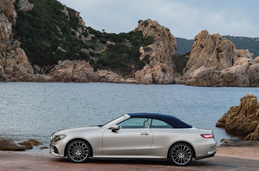 New Mercedes-Benz E-Class Cabriolet unveiled – fabric soft top, more space for rear occupants 622910