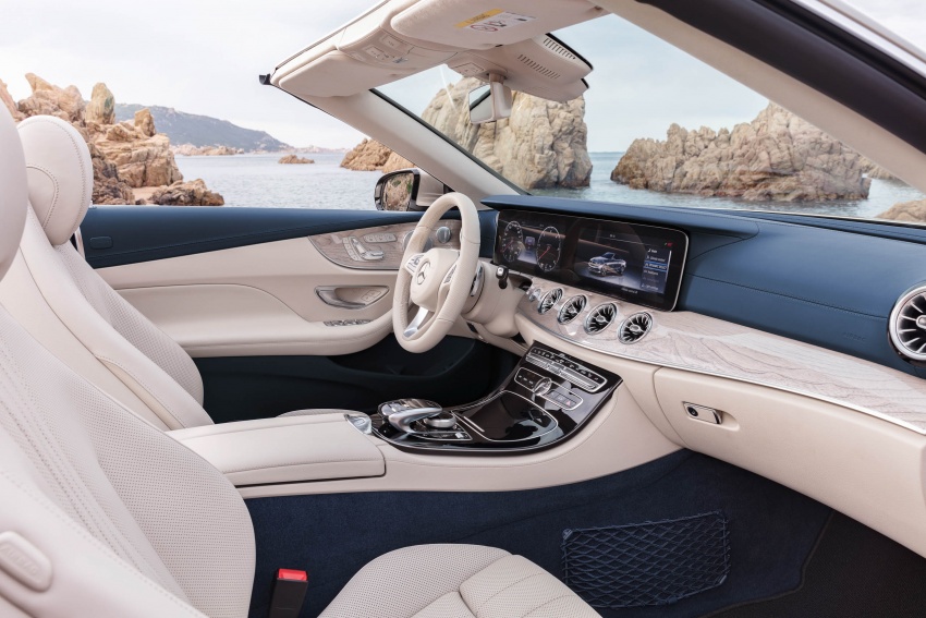 New Mercedes-Benz E-Class Cabriolet unveiled – fabric soft top, more space for rear occupants 622915
